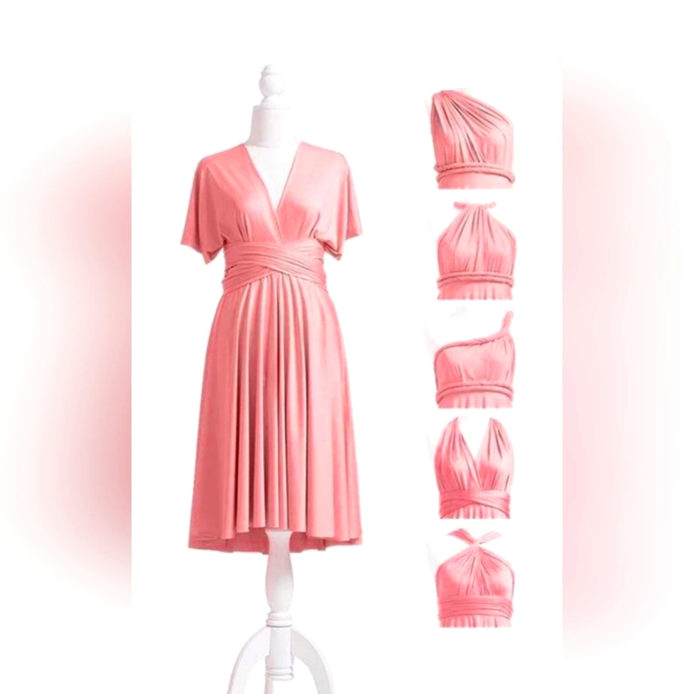 Infinity Dress | Multiple Way | Dusty Pink
